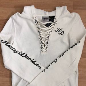 Harley Davidson Hooded Long Sleeve